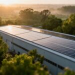 202512 - Point de Livraison Siliceo panneaux solaires site industriel