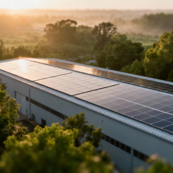 202512 - Point de Livraison Siliceo panneaux solaires site industriel