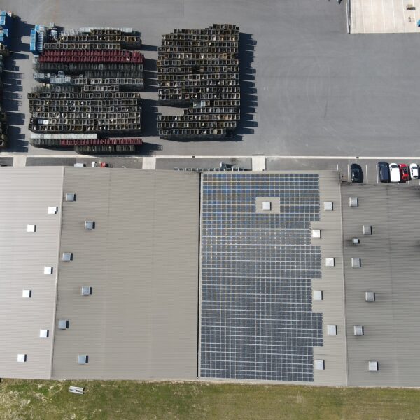 Vue toiture photovoltaïque autoconsommation