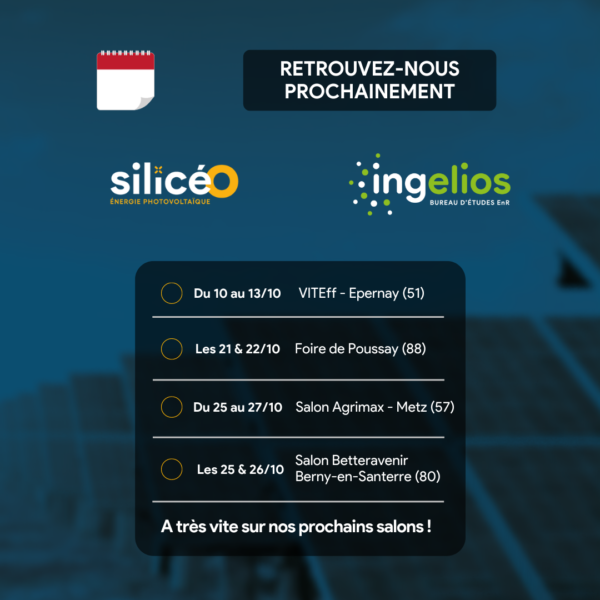 Agenda des foires et salons Silicéo